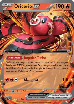 Oricorio ex #018/094 · Pokémon