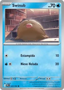 Swinub #023/094 · Pokémon