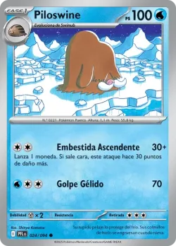 Piloswine #024/094 · Pokémon