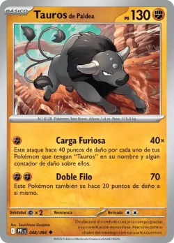 Paldean Tauros #048/094 · Pokémon