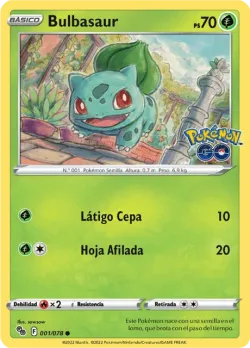 Bulbasaur #001/078 · Pokémon