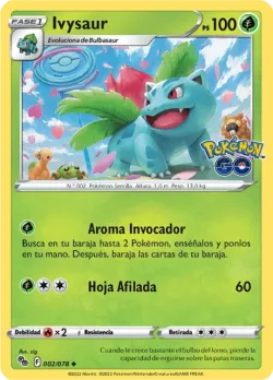 Ivysaur #002/078 · Pokémon