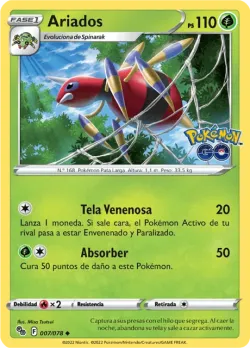 Ariados #007/078 · Pokémon