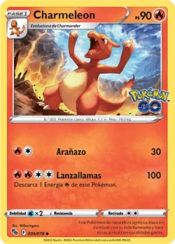 Charmeleon #009/078 · Pokémon