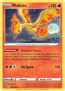 Moltres #012/078 · Pokémon