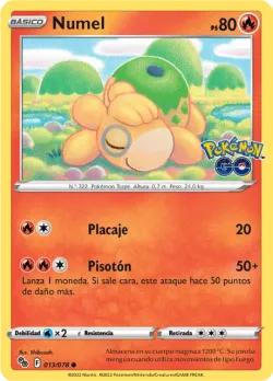 Numel #013/078 · Pokémon