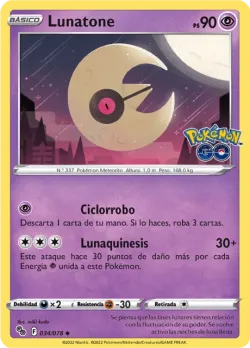 Lunatone #034/078 · Pokémon