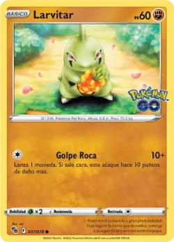 Larvitar #037/078 · Pokémon