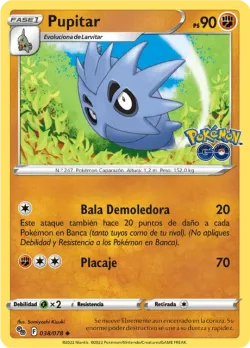 Pupitar #038/078 · Pokémon