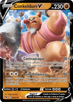 Conkeldurr V #040/078 · Pokémon