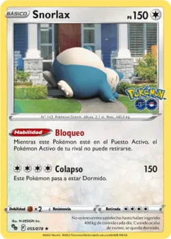 Snorlax 「PGO 055」「ES」