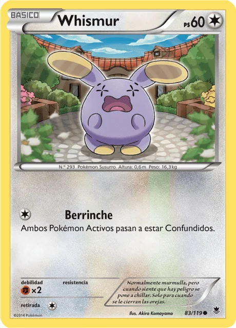 Whismur 「PHF 083」「ES」