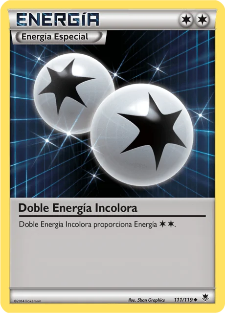 Double Colorless Energy 「PHF 111」「ES」