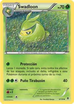 Swadloon #6/119 · Pokémon