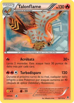 Talonflame #10/119 · Pokémon