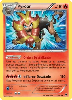 Pyroar #12/119 · Pokémon