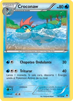Croconaw #16/119 · Pokémon