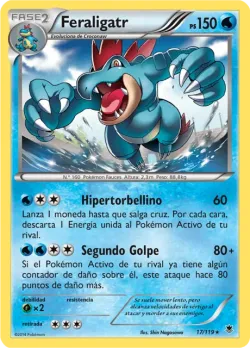 Feraligatr #17/119 · Pokémon