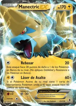 Manectric-EX #23/119 · Pokémon