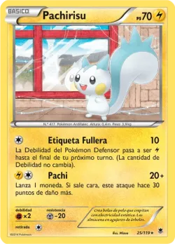 Pachirisu #25/119 · Pokémon