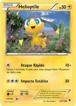 Helioptile #29/119 · Pokémon