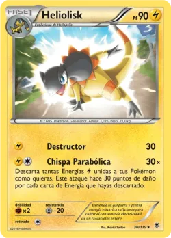 Heliolisk #30/119 · Pokémon