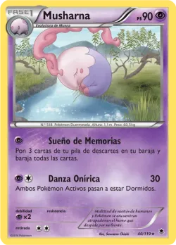 Musharna #40/119 · Pokémon