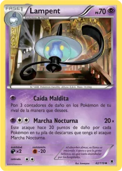 Lampent #42/119 · Pokémon