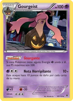 Gourgeist #45/119 · Pokémon