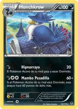 Honchkrow #52/119 · Pokémon
