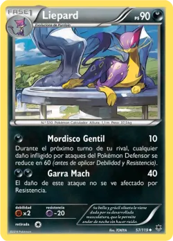 Liepard #57/119 · Pokémon