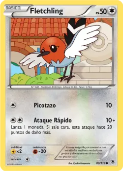Fletchling 「PHF 089」「ES」