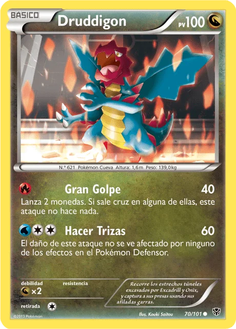 Druddigon 「PLB 070」「ES」