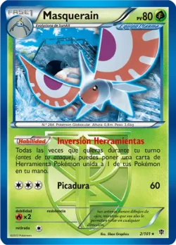 Masquerain #2/101 · Pokémon