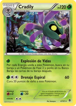 Cradily #4/101 · Pokémon