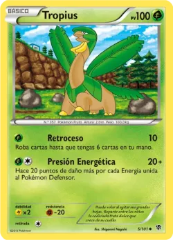Tropius #5/101 · Pokémon