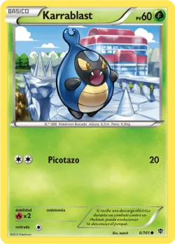 Karrablast #6/101 · Pokémon