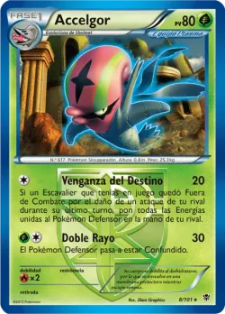 Accelgor #8/101 · Pokémon