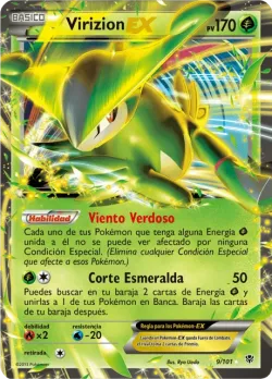 Virizion-EX #9/101 · Pokémon