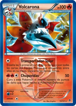 Volcarona #13/101 · Pokémon