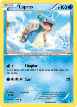 Lapras #17/101 · Pokémon