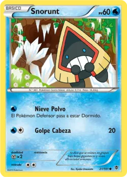 Snorunt #21/101 · Pokémon