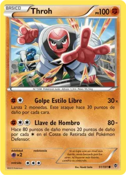 Throh #51/101 · Pokémon