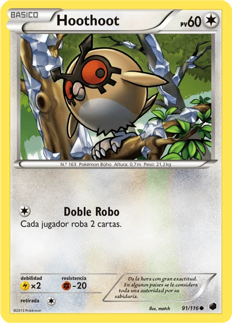 Hoothoot 「PLF 091」「ES」
