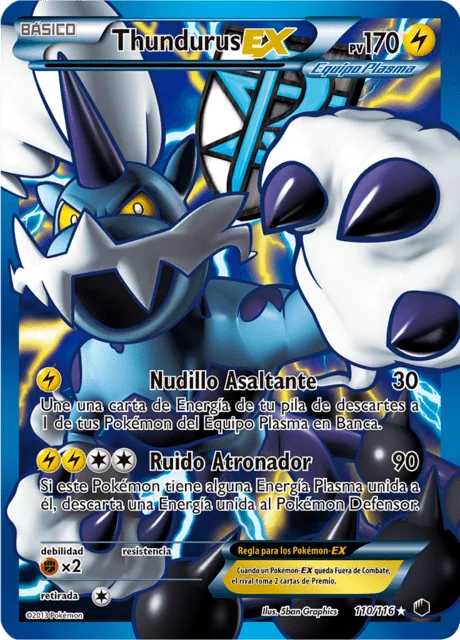Thundurus-EX 「PLF 110」「ES」