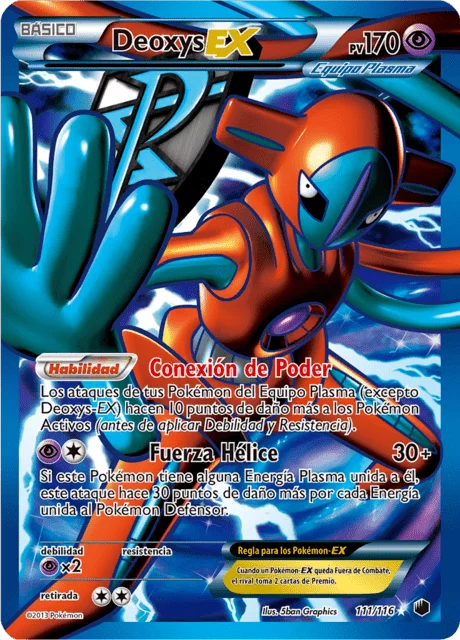 Deoxys-EX 「PLF 111」「ES」