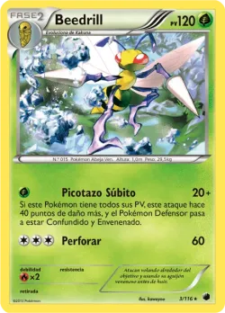 Beedrill #3/116 · Pokémon