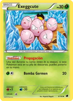 Exeggcute #4/116 · Pokémon