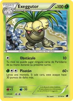 Exeggutor #5/116 · Pokémon