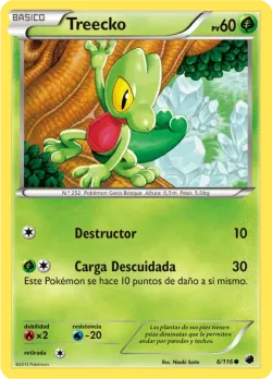 Treecko #6/116 · Pokémon